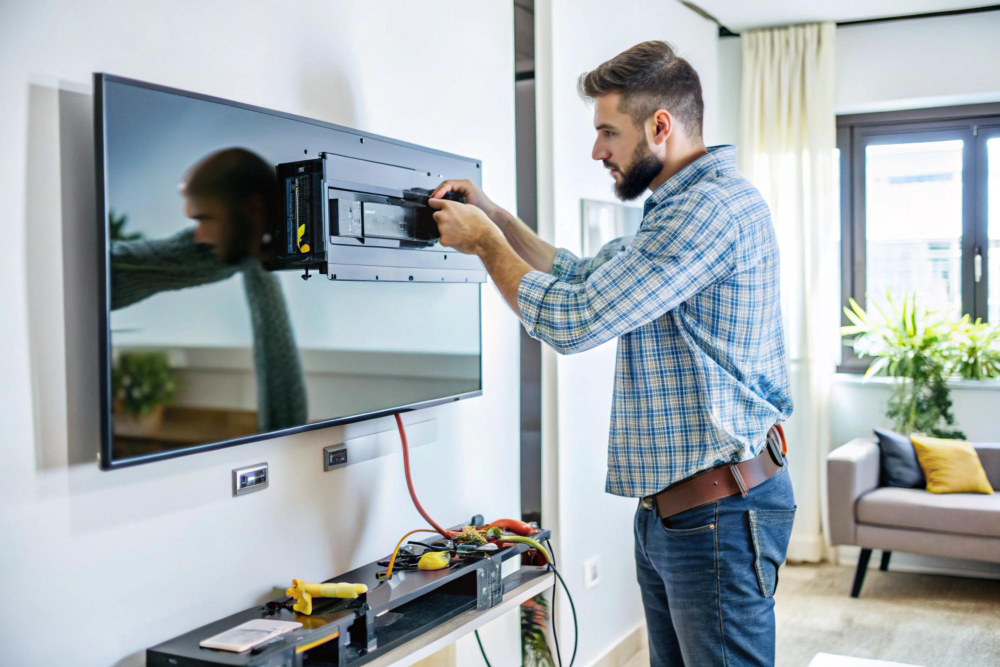 Service av hemelektronik – TV, ljudsystem och smart teknik i hemmet
